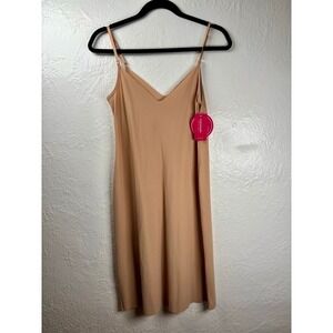 New Commando Tailored Slip Dress True Nude Women's M/L Shapewear Layering Basic